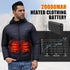 20000mah 5V/2A Heated Electric Vest Jacket Battery Pack Power Bank for Heating Vests Jackets Hoodies Coats Pants for Men for Women with Dual USB O...