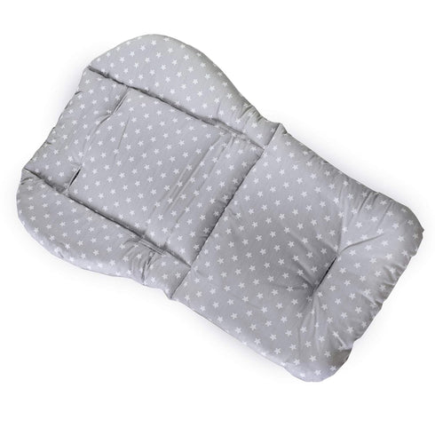 Twoworld High Chair Cushion, Large Thickening Baby High Chair Seat Cushion Liner Mat Pad Cover Breathable (Fashion Gray)...
