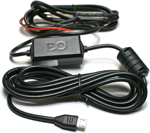 EDO Tech Ultra Compact Micro USB Direct Hardwire Car Power Cord Kit for GPS Tracker Navigator Bluetooth Speaker Qi Wireless Charger Dash Cam DVR 1...