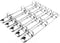 5Pcs A5 Half letter Junior Legal Size Ring Binder Mechanism,3 O rings,20mm Capacity,Loose Leaf Binding Spines Combs Replacement Kit for Organizers...