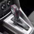 Compatible with DIY Genuine Leather Carbon Fiber Texure Gear Shift Knob Cover Interior Accessories Protective Cover for Ford Focus Mondeo Fusion E...