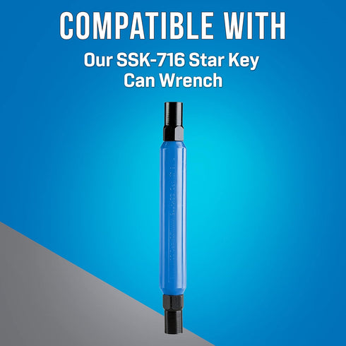 SSK-70 Jonard Tools Slam Lock Star Key for LK & LB Patterns...