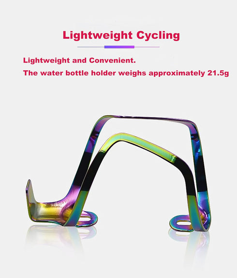 X-Zeofal Bike Water Bottle Holder, Universal Drink Holder Cage, Bicycle Cup Holders, Lightweight Aluminum Alloy Water Bottle Holder Rack for Bike,...