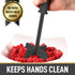 Simple Craft Meat Chopper - Premium Meat Masher, Ground Beef Masher, & Hamburger Chopper Utensil - Perfect For Turkey, Mashed Potato, Baking, Cook...