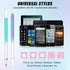 2 Pack Stylus Pens for Touch Screens, 2 in 1 Tip & Magnet Cap High Precision Universal Stylus Pencil for iPhone/iPad/Tablets/Samsung Galaxy All Ca...