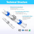 120Pcs(4size) Solder Seal Wire Connectors Kit,Shuaiguoqi Wire Repair Soldering Wire Waterproof Heat Shrink Wire Splice Electrical connectors Heat ...