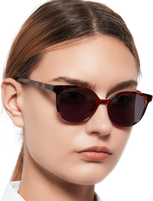 OCCI CHIARI Reading Sunglasses Women UV Protection Outdoor Reader Glasses 0.5 0.75 1.0 1.25 1.5 1.75 2.0 2.25 2.5 2.75 3.0 3.25 3.5 3.75 4.0 (Red,...