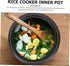 Rice Cooker 10 Cup Rice Cooker Liner Pressure Cooker Stainless Steel Rice Cooker and Steamer Rice Cooker Parts Rice Cooker Cooker Cooking Pot...