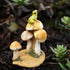 Top Collection Miniature Fairy Garden and Terrarium Statue, Frog on Mushrooms...