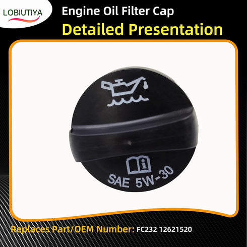 12621520 Engine Oil Fill Cap Compatible with GM Pontiac Saturn Chevrolet Buick GMC 2.0L / 2.4L OE# FC232 12621520 Engine Oil Filler Cap...