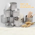 DINGPAI Candle Tin 18 Piece, 4 oz, Candle Containers for DIY Candle Making...