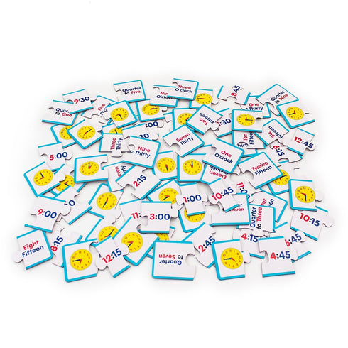 Junior Learning JL657 Time Puzzles, Medium...