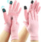 2 Pairs Full Finger Compression Arthritis Gloves for Rheumatoid, Osteoarthritis, Carpal Tunnel Pain Relief, Arthritis Hand Gloves for Women Men Su...