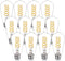 ST58 (ST19) LED Edison Bulb 60 Watt Equivalent, CRI 80+, Shatterproof High Brightness Natural White 4000K Dimmable Antique LED Filament Light Bulb...