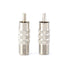 THE CIMPLE CO - RF (F81) and RCA Coaxial Adapter - RCA Male to Female F81 (F-Pin) Connector, Adapter, Coupler, and Converter - for RG11, RG6, RG59...
