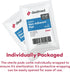 Dealmed Sterile Non-Adherent 2" x 3" Gauze Pads Non-Adhesive Wound Dressing, Highly Absorbent & Non-Stick, Painless Removal-Switch, Individually W...