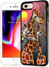 for iPhone 8, iPhone 7, iPhone SE 2 (2020), Durable Protective Soft Back Case Phone Cover, HOT12442 Giraffe...