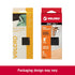VELCRO Brand 91131 - Home Décor - Combination of Sew On Loop and Adhesive Backed Hook Tapes, 6' x 1", Black...