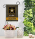 Breeze Decor US Army Veteran Garden Flag Armed Forces Rangers United State American Military Retire Official House Banner Small Yard Gift Double-S...