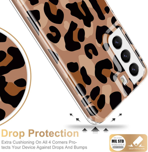 Esdot Compatible with Samsung Galaxy S22 Plus Case,Passing 21ft Drop Test,with Fashionable Designs for Women Girls,Protective Phone Case for Galax...