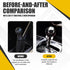 1 PC Car Gear Stick Handle, 2.16" Personalized Billiard Ball 8-Shaped Manual Shift Handle, General Automobile Modification Accessory, for Most Man...