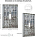 Decorative Switch Plate Covers Rustic Farmhouse Wood Barn Door 1 Gang Wall Plate Single Toggle Light Switch Cover Plate Jumbo Electrical Switchpla...