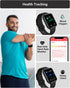BRIBEJAT Smart Watch (Dial/Answer Call) 37x46mm Fitness Tracker Pedometer with SpO2/Real-time HR/Sleep Monitor Compatible with Samsung iPhone Andr...