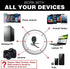 Mic 3.5mm Microphone External Portable Assembly for Car Vehicle Head Unit Bluetooth Enabled Audio Stereo Radio GPS DVD...