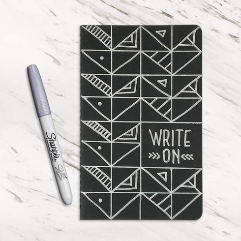 SHARPIE 39109PP Metallic Permanent Markers, Fine Point, Silver, 4 Count (Pack of 2)...