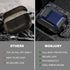 Airpods Pro Case Cover for Men Lock with Cleaner kit, Military Armor Series Full-Body AirPod Pro Case with Keychain Cool Air Pod Pro Shockproof Pr...