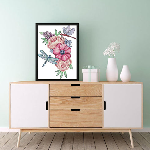 ITSTITCH Stamped Cross Stitch Kits - Full Range of Embroidery Patterns for Beginners or Adults,14 CT 2 Strands DIY Counted Needlepoint Arts Craft-...