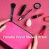 4 in-1 Makeup Brush Set, Foundation Brush Blush Brush Eyeshadow Powder Brush Concealer Brush All-in-One Travel Makeup Brushes Double Ended Makeup ...
