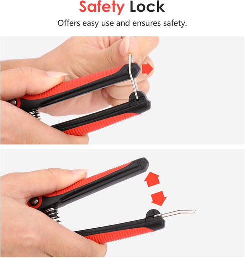 Pruning Shears Father's Day Gifts, Heavy Duty Stainless Steel Ultra Sharp Multi-purpose Hand Pruner Scissors for Garden Harvesting Fruits Vegetabl...