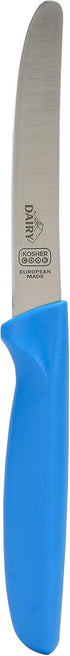 Kitchen Knife 3-Piece Set – 4.5 inches - Steak and Vegetable Knife - Razor Sharp Curved Tip, Straight Edge - Color Coded Kitchen Tools...