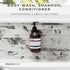 MaisoNovo Shampoo and Conditioner Dispenser - Shower Soap Dispenser Wall Mounted - 16.9 fl oz Set of 1 Amber Plastic Bottles Black Pump - Shampoo ...