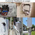 Electrical Box, Outdoor Waterproof Box IP65 Junction Box with Reserved Holes,ABS Plastic Project Box Power Cord Enclosure Black 5.9 x 4.3 x 2.8 in...