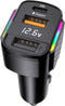 GemCoo USB C Car Charger, 80W PD36W&QC3.0 Fast Charging Car Charger Adapter Cigarette Lighter Charger Plug for iPhone 14 13 12 11, iPad, Samsung G...