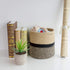 TIMEYARD Sturdy Jute Rope Plant Basket Modern Woven Basket up to 7.5 Inch Flower Pot Floor Indoor Planters, 8” x 8” Storage Organizer Basket Rusti...