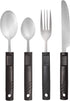 Rehabilitation Advantage Utensil Set with Lightweight Plastic Handles...