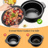 Silicone Slow Cooker Liners, 3 Pack Reusable Divider Insert Fits Crockpot 6-7 Quarts Oval Slow Cooker Reusable Dishwasher Safe, Food-Grade BPA Fre...