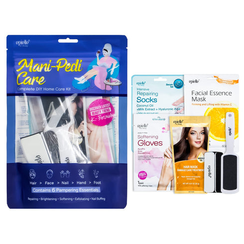 Epielle Skincare Beauty Kit | Korean Beauty | 6 Items Included | Gift set for women Spa Gift for women | (Mani-Pedi Care Kit) STOCKING STUFFERS!!...