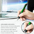 Retractable Ballpoint Pens Black Ink 1mm Medium Point Work Pen Smooth Writing for Men Women Office Business(6 count+3 refills)...