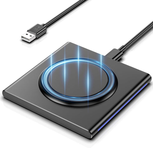 Wireless Charger, 15W Max Wireless Charging Pad Compatible with iPhone 15/14/13/12/SE/11/11 Pro/XS Max/XR/X/8, AirPods, Wireless Charge Mat for Sa...