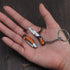 Mini Pocket Knife Tiny Folding Knife with Wood Handle (Colorful Wood)...