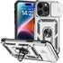 Hitaoyou Compatible with iPhone 15 Pro Max Case, iPhone 15 Pro Max Case with Camera Cover & Kickstand Military Grade Shockproof with Magnetic Car ...