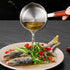 Stainless Steel Sauce pan, Mini Milk Warmer Pot Soup Pan with Wooden Handle Small Saucepan for Butter Warmer Heating Milk Cooking Sauce (80ml)...