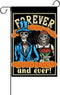 Day of the Dead Garden Flag Outdoor Vertical Double Sided Dia de Los Muertos Yard Signs with Stakes and Lawn Decorations Flower Suger Skull Hangin...