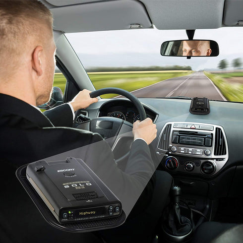 Car Dashboard Non Slip Mat, Bysameyee 5-Pack Anti-Slide Sticky Extra-Thick Dash Pad for Radar Detector, Cell Phone, Keys, Glass, Mirrors, Metal, G...