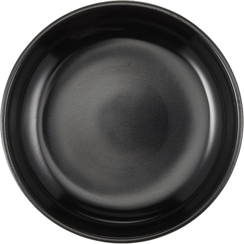 Happy Sales HS305AB10 Melamine Sauce Dishes (Set of 10), Black...