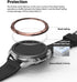 Ringke Bezel Styling for Galaxy Watch 3 41mm Bezel Ring Adhesive Cover Anti Scratch Stainless Steel Protection for Galaxy Watch 3 41mm Accessory -...